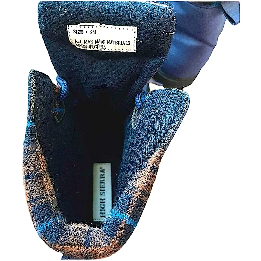 High Sierra Blue Men's Boots - Picture 12 of 12